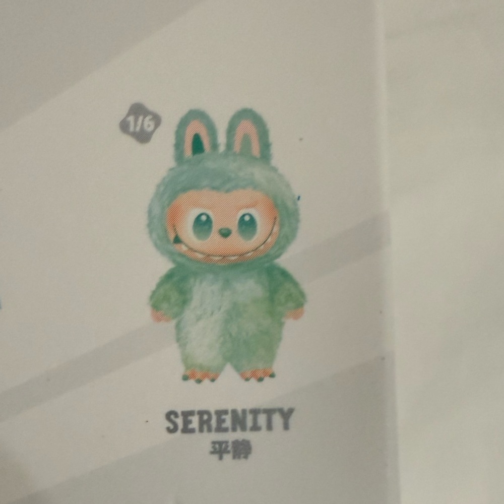 Pop Mart The Monsters Big Into Energy Serenity Labubu Plush Pendant Keychain - Picture 4 of 9